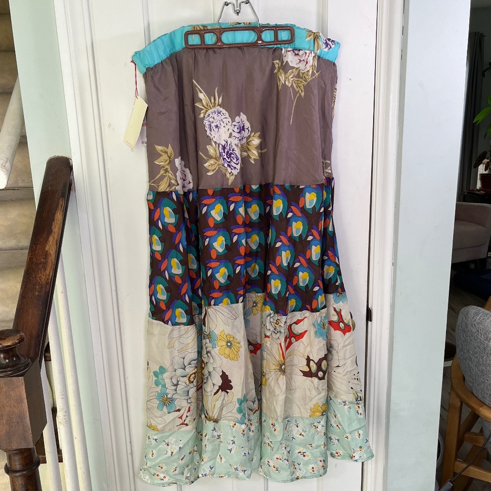 Johnny Was Multi-Pattern Maxi Skirt Size 2X